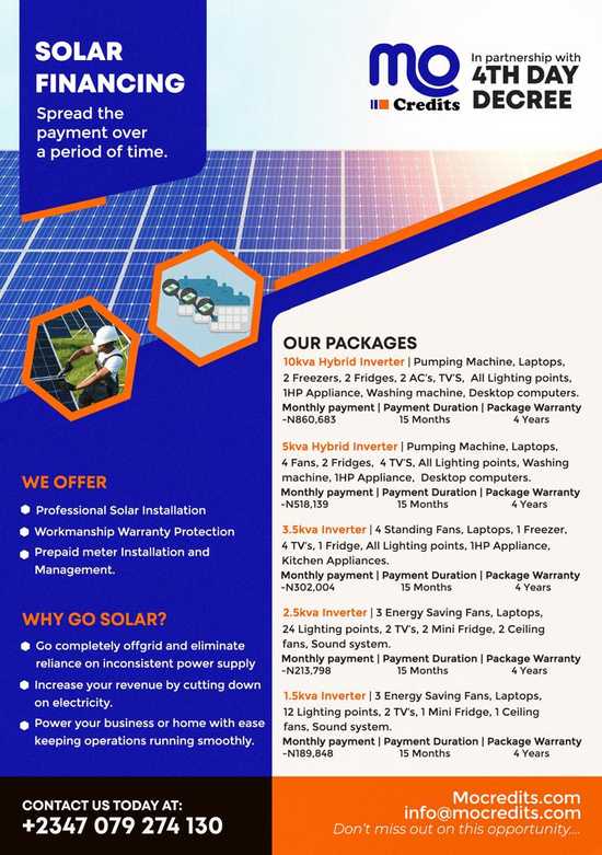 Solar Package